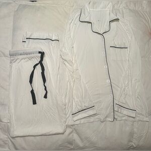 White Pajama Set